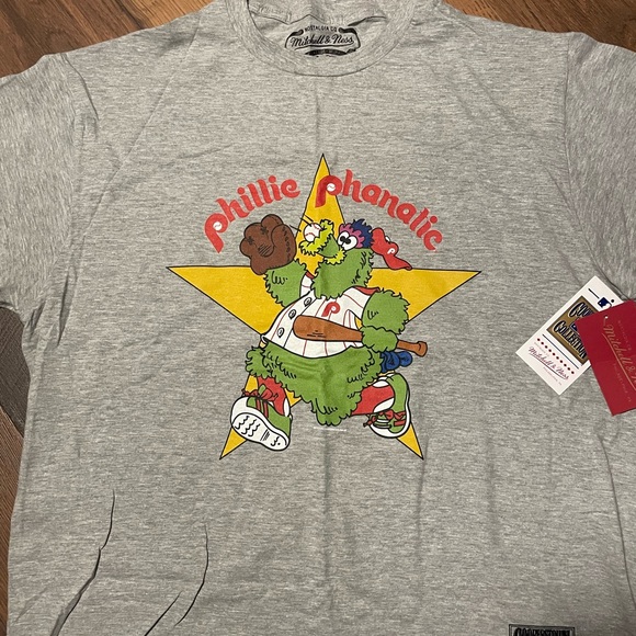 Mitchell & Ness Philadelphia phantic retro T shirt - Picture 2 of 5